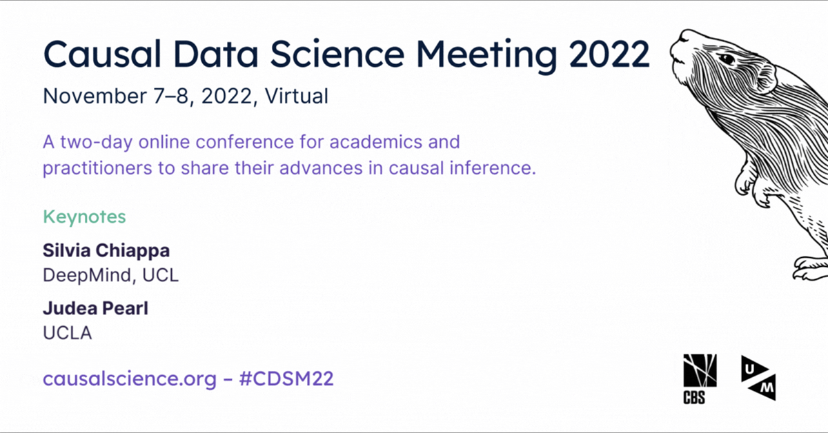 Announcement of Causal Data Science Meeting 2022
